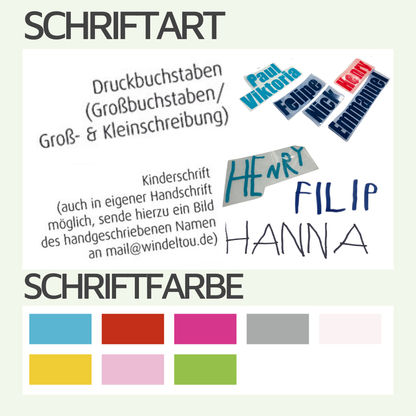 NÄHSETS für Stoffschultüten - selber nähen