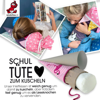 Kissen nach der Einschulung